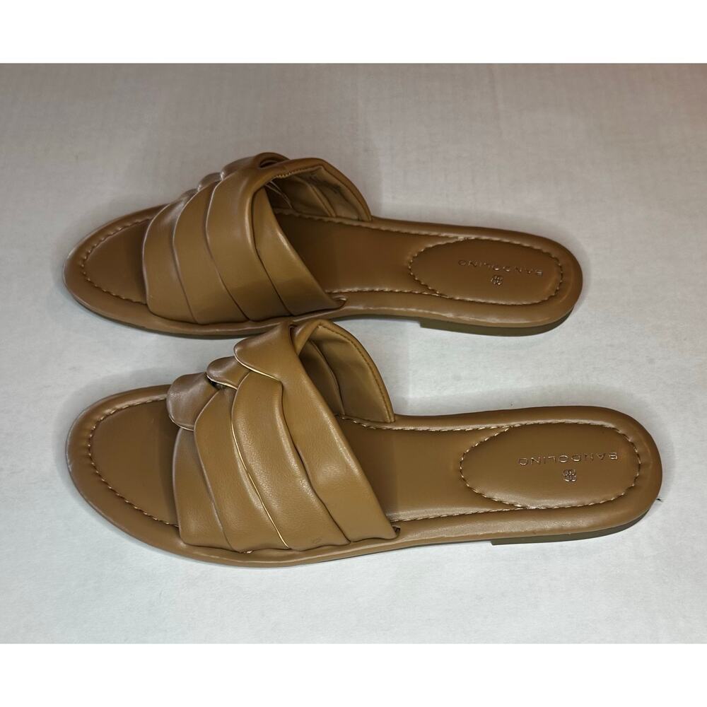 Bandolino Women's Vistan Slide Sandal Brown Size 11 M